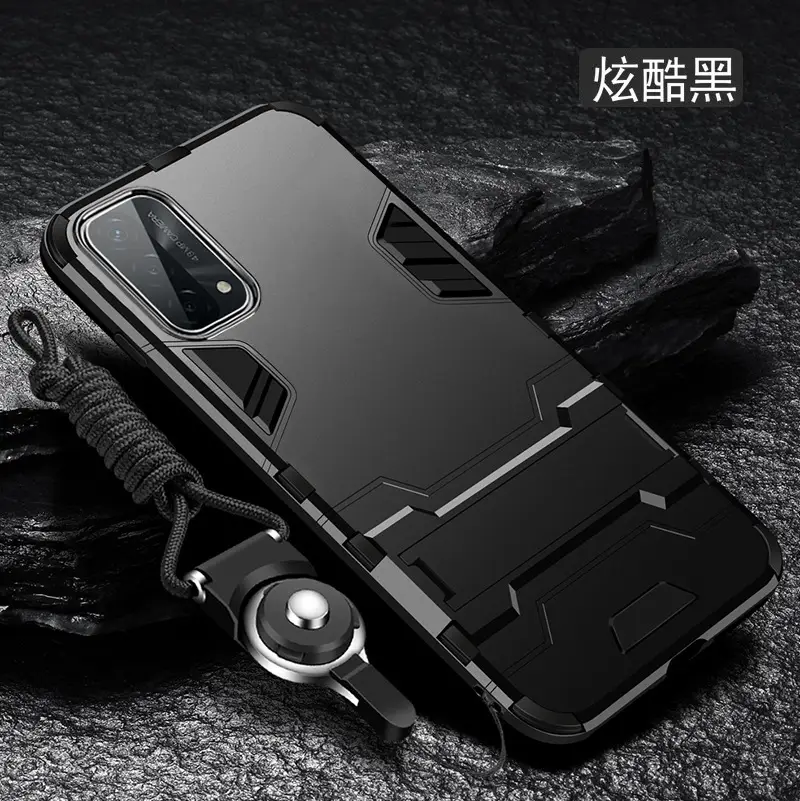 Oppo A93 Silicone 5G Protection Case Black - Image 4