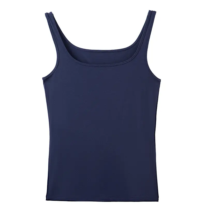 Women's Canvaus Solid Color Modal Sports Vest V225