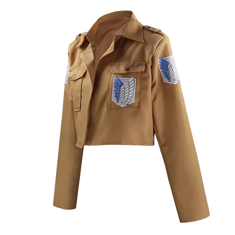 Camo Military Unisex Jacket with Embroidered Design
