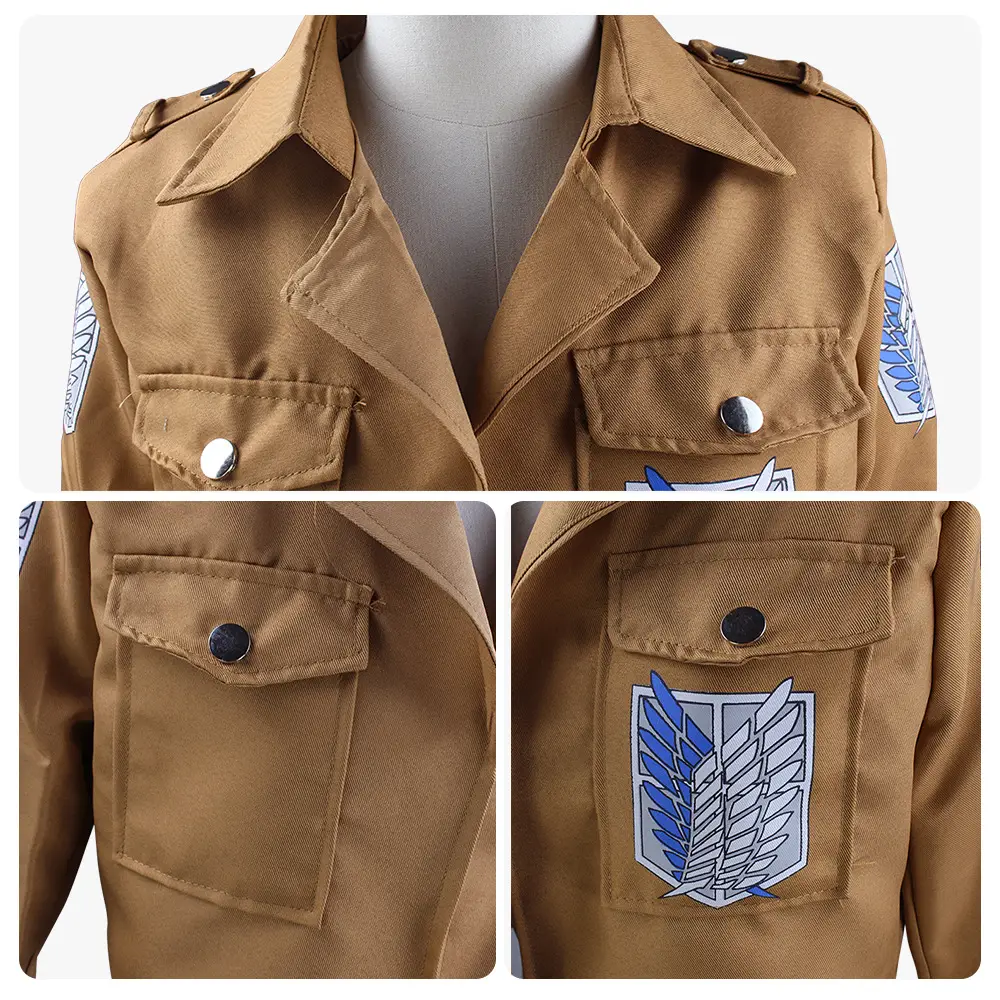 Camo Military Unisex Jacket with Embroidered Design