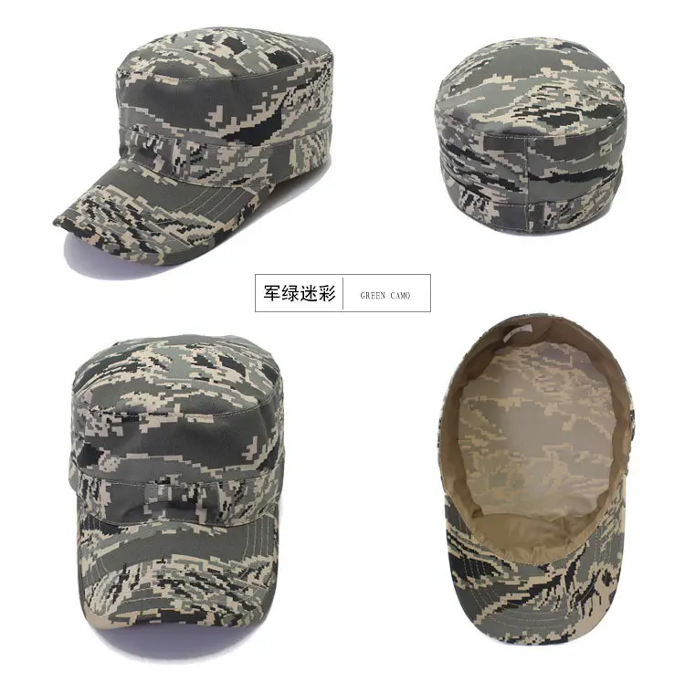 Outdoor Camo Batman Training Cap Flat Cap — feature 11