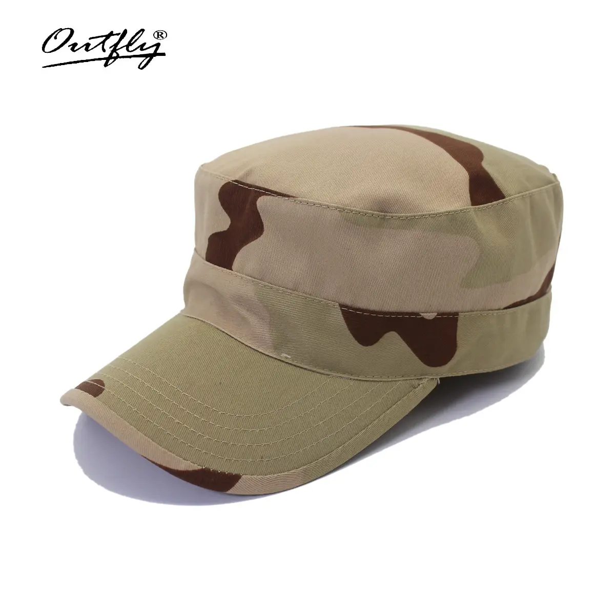 Outdoor Camo Batman Training Cap Flat Cap - Image 2