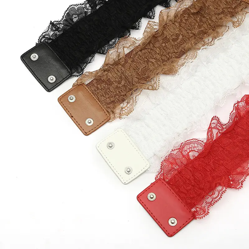 Women's Lace Waist Belt Slimming Belt with Skirt - Image 6