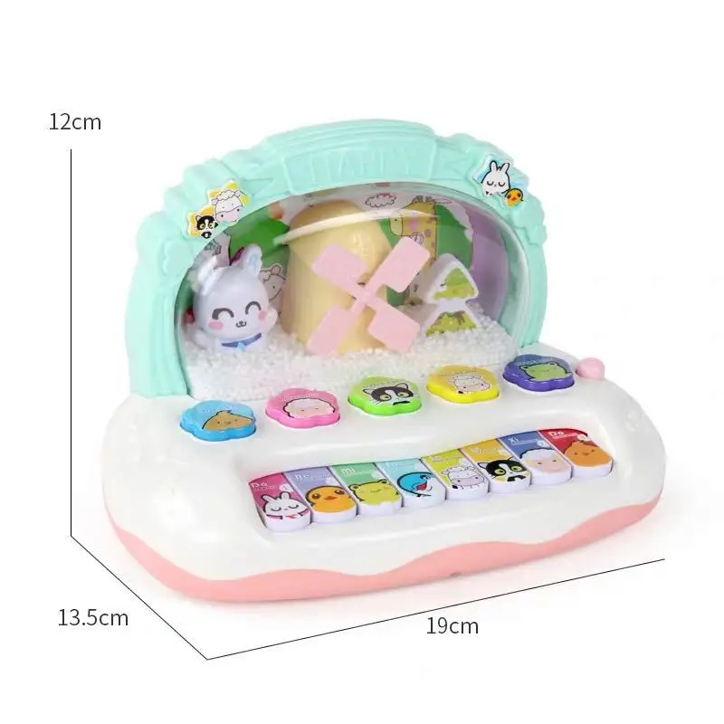 Snowflake Puzzle Music Piano for Boys Girls Early Education - Image 4
