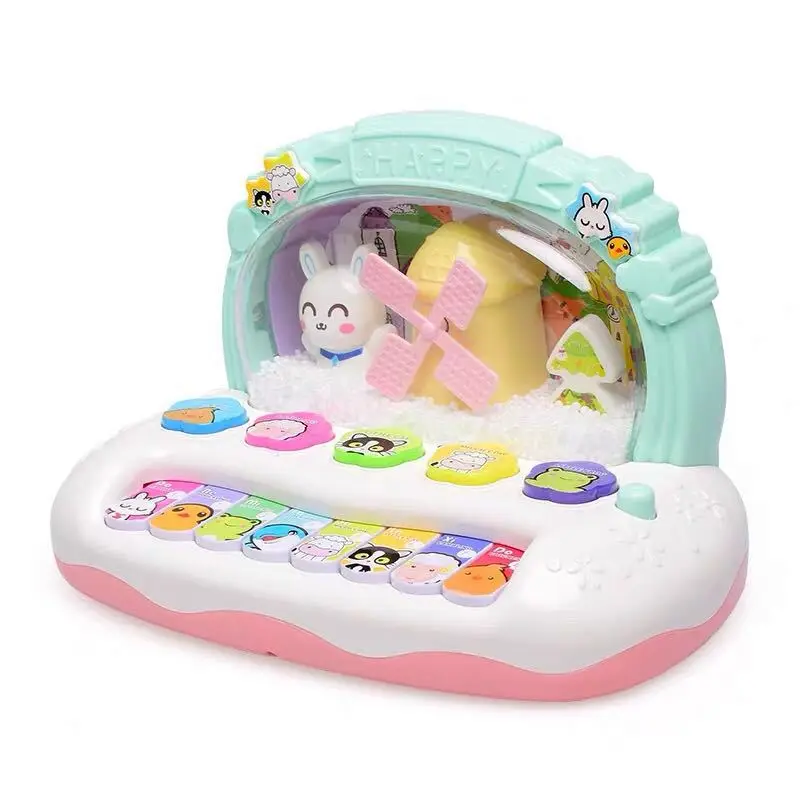 Snowflake Puzzle Music Piano for Boys Girls Early Education - Image 6
