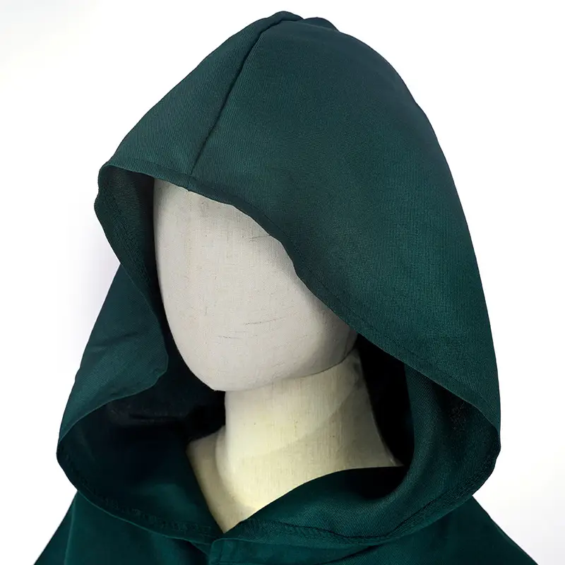 Titan Cloak Green Hooded Costume Survey Corps Gold Key Design - Image 7