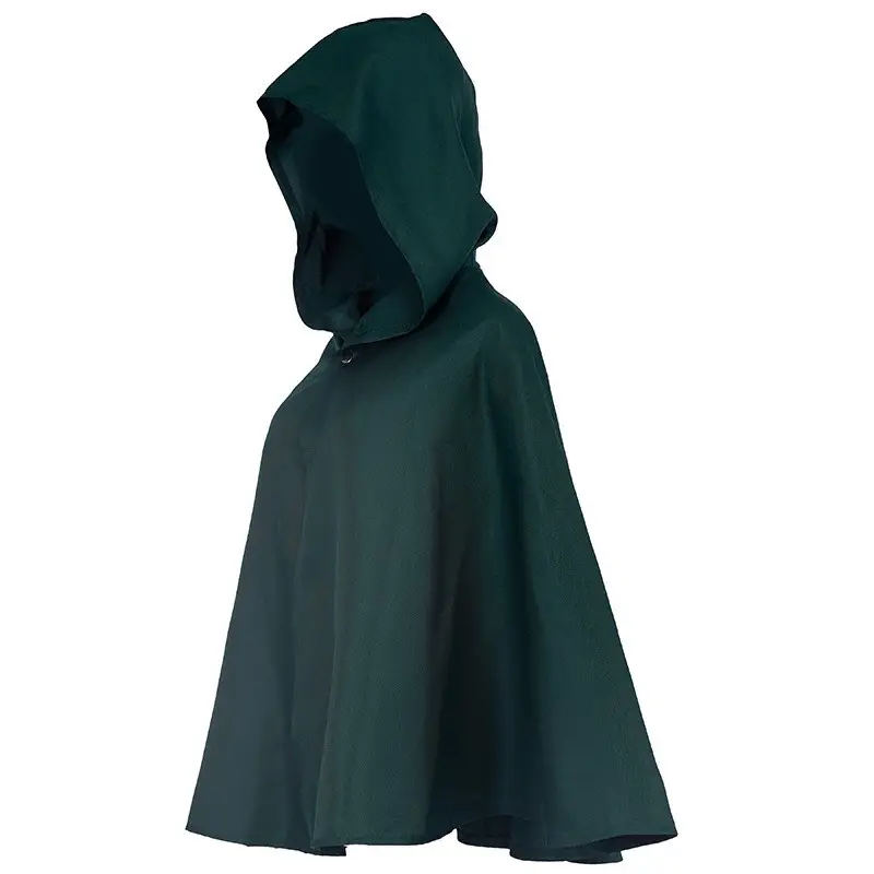 Titan Cloak Green Hooded Costume Survey Corps Gold Key Design - Image 8