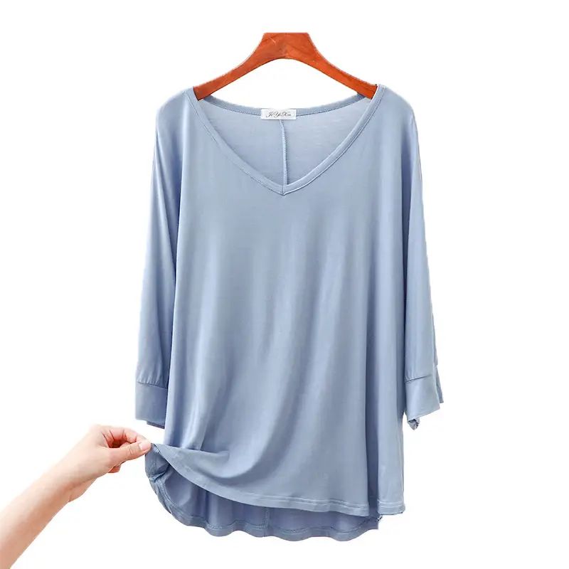 2023 Cotton T-Shirt Women Plus Size Loose Fit - Image 18