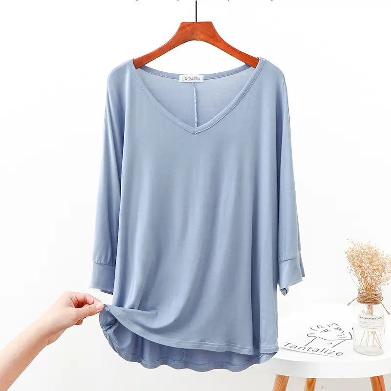 2023 Cotton T-Shirt Women Plus Size Loose Fit - Image 11