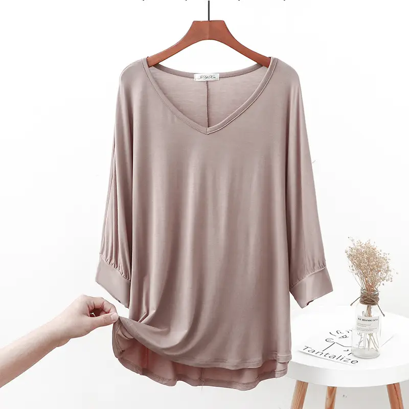 2023 Cotton T-Shirt Women Plus Size Loose Fit - Image 6