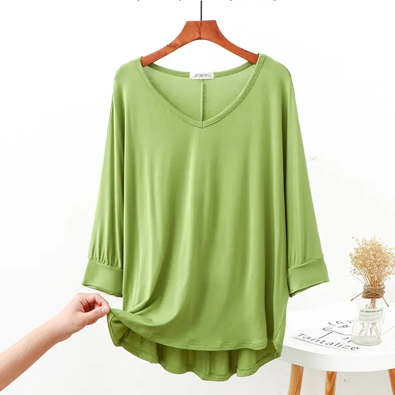 2023 Cotton T-Shirt Women Plus Size Loose Fit - Image 9