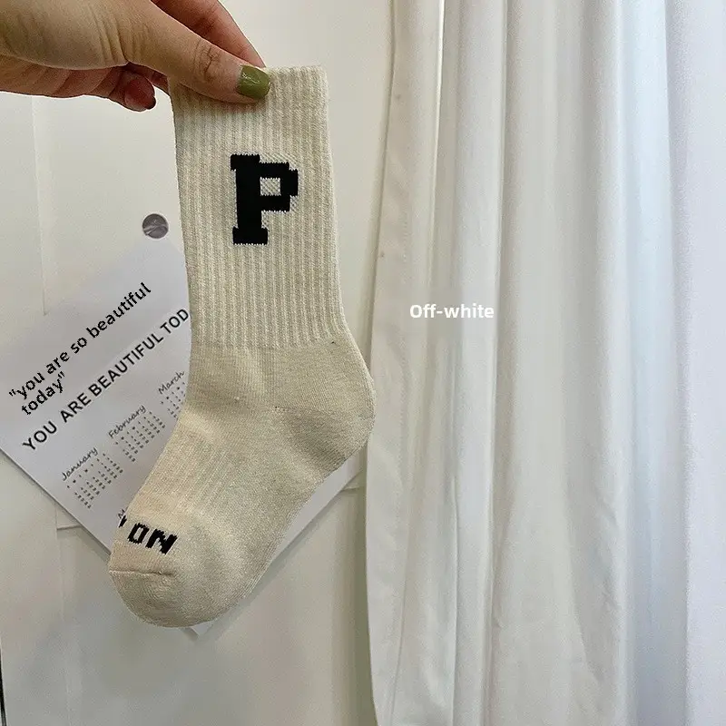 Kids Cotton Thin Socks Spring Grey - Image 8