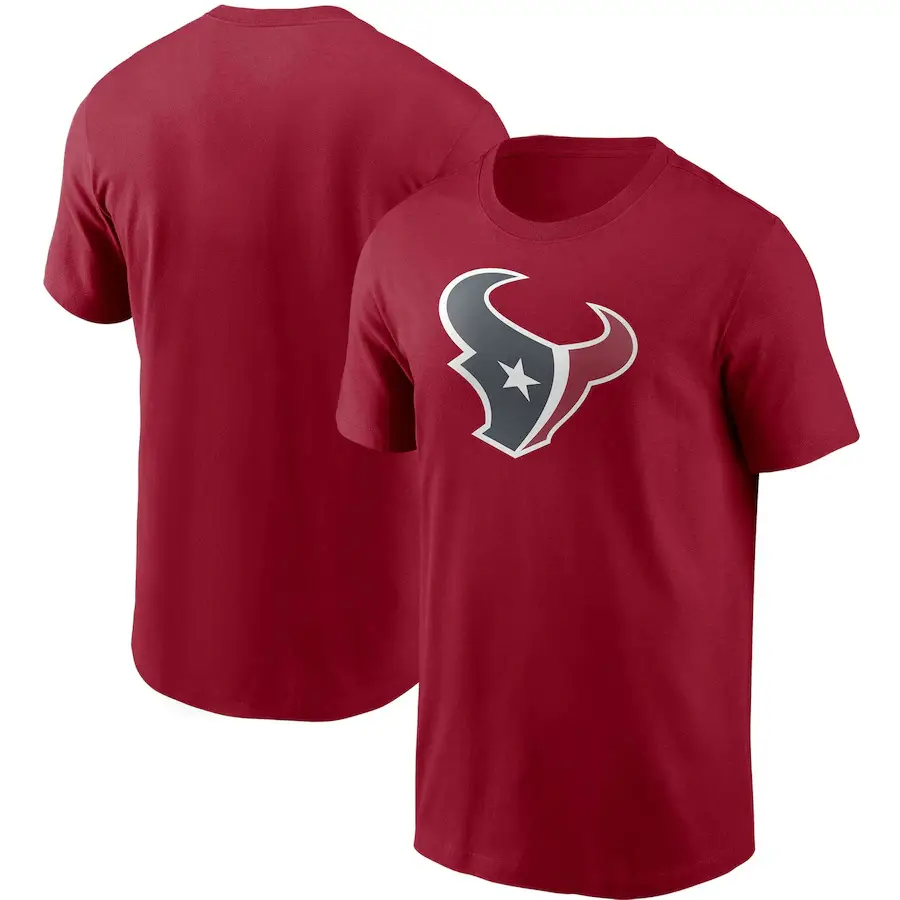 Men NFL Football T-Shirt White Red 4 Watson - Image 6