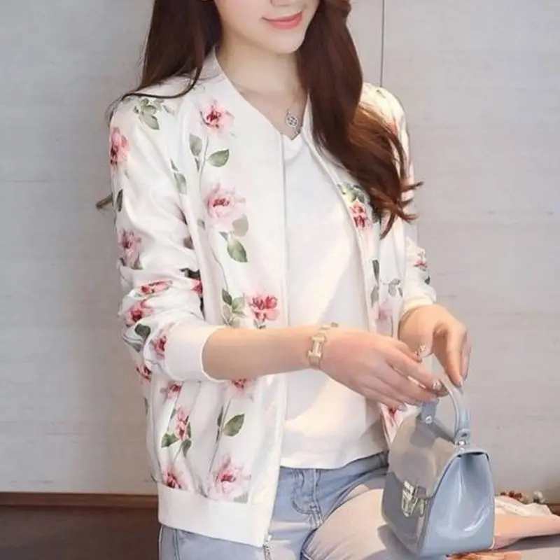 Women's Printed Chiffon Long Sleeve Sun Protection Jacket - Image 9