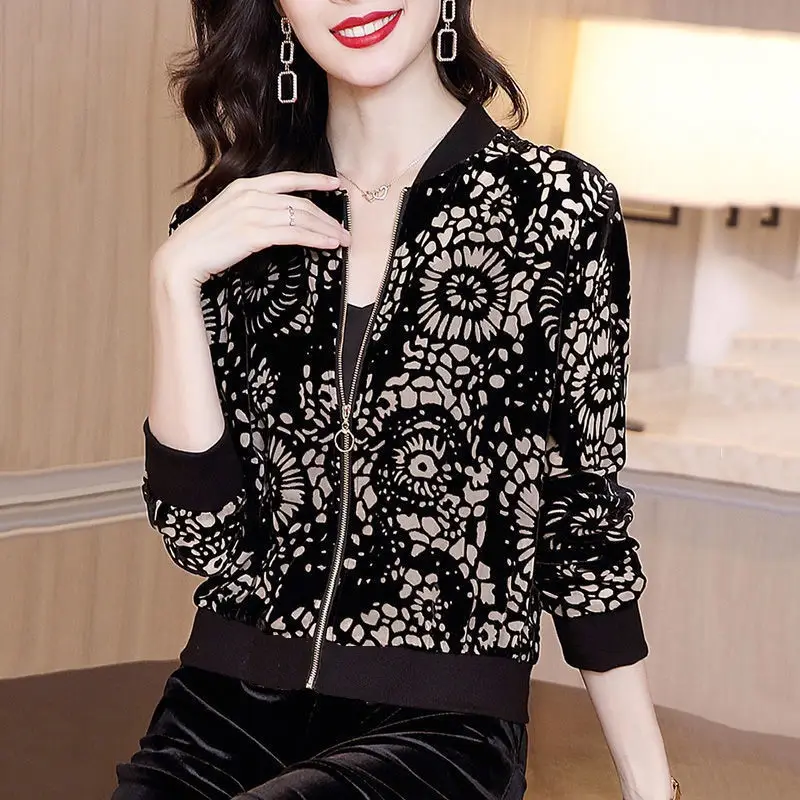 Women's Printed Chiffon Long Sleeve Sun Protection Jacket - Image 4