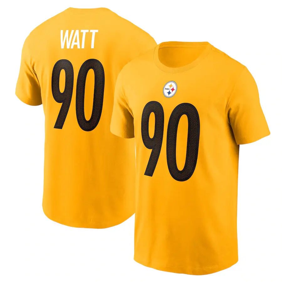 Foreign Trade Men Yellow Rugby T-Shirt Large 90W - Image 2