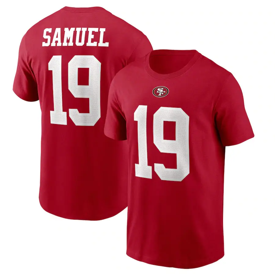 NFL Rugby 49ers Men T-Shirt Black 85 Kidle - Image 13