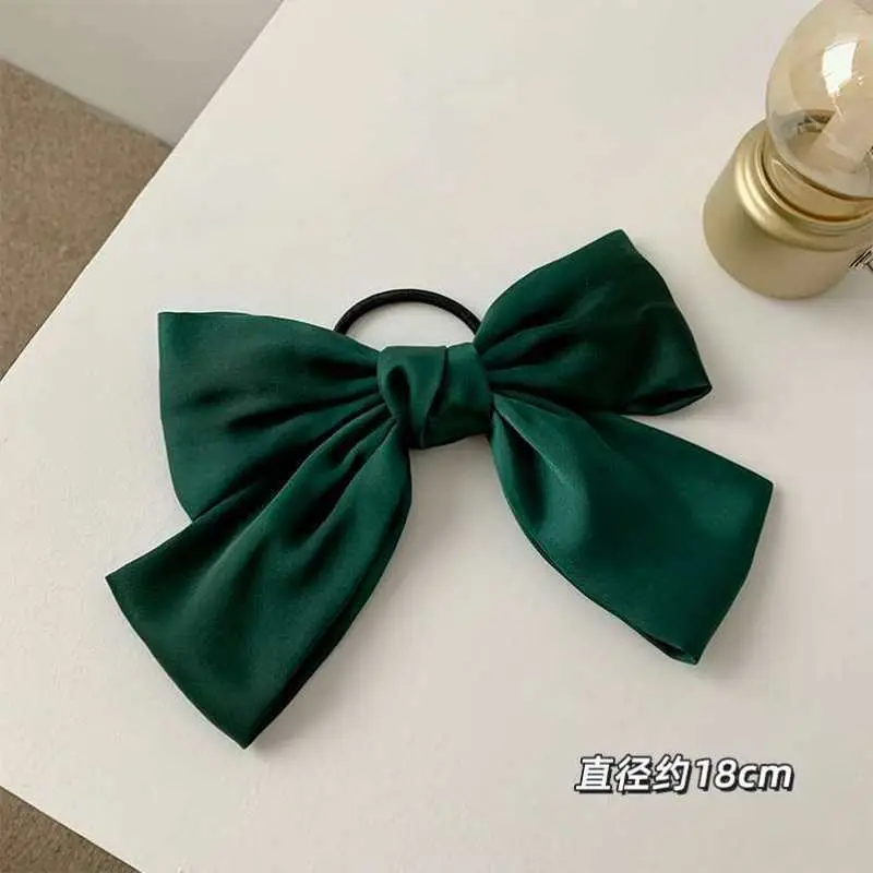 Red Bow Hairpin for Women Large Back of Head Hairpin