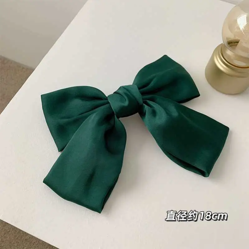 Red Bow Hairpin for Women Large Back of Head Hairpin