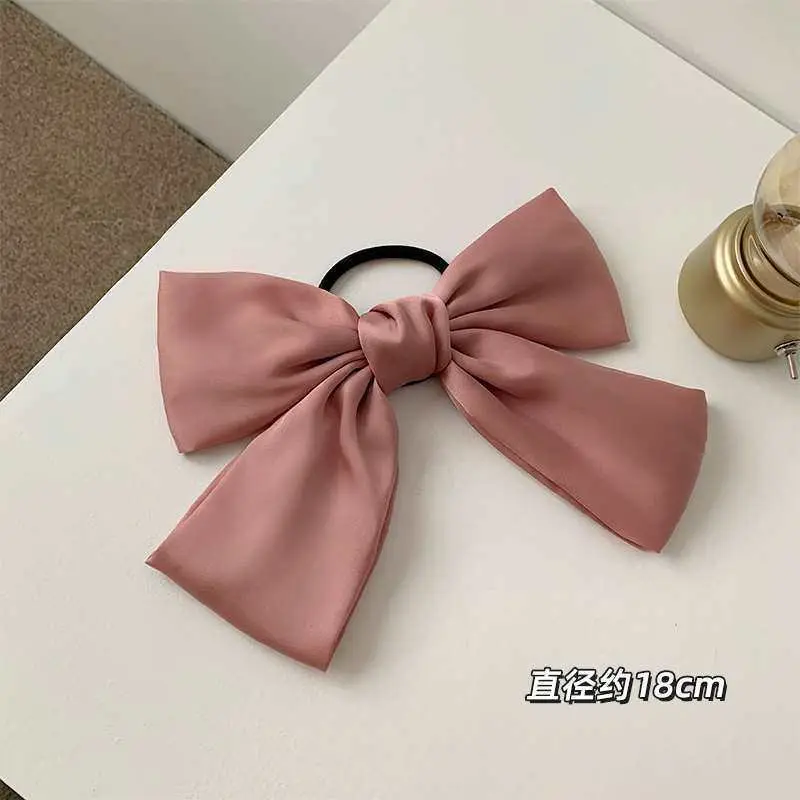Red Bow Hairpin for Women Large Back of Head Hairpin