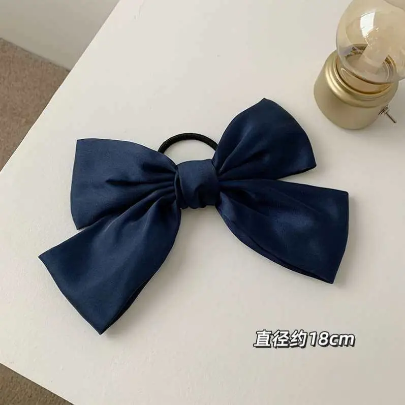 Red Bow Hairpin for Women Large Back of Head Hairpin