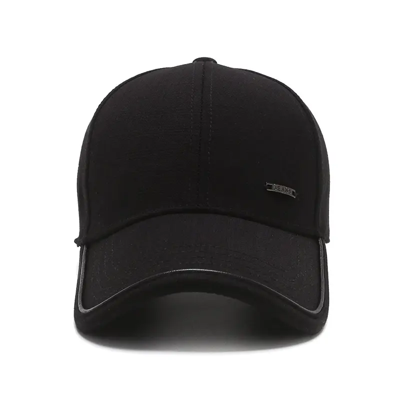 Men's Grey Baseball Cap with Adjustable Strap