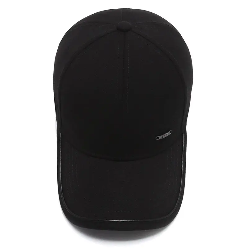 Men's Grey Baseball Cap with Adjustable Strap
