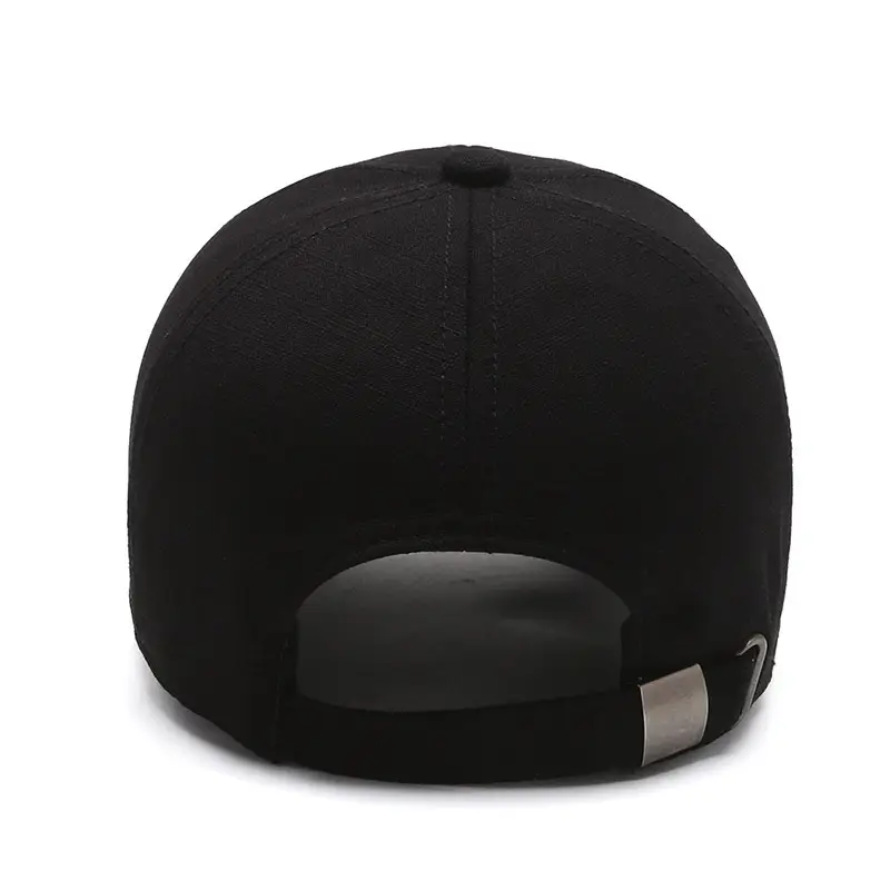 Men's Grey Baseball Cap with Adjustable Strap