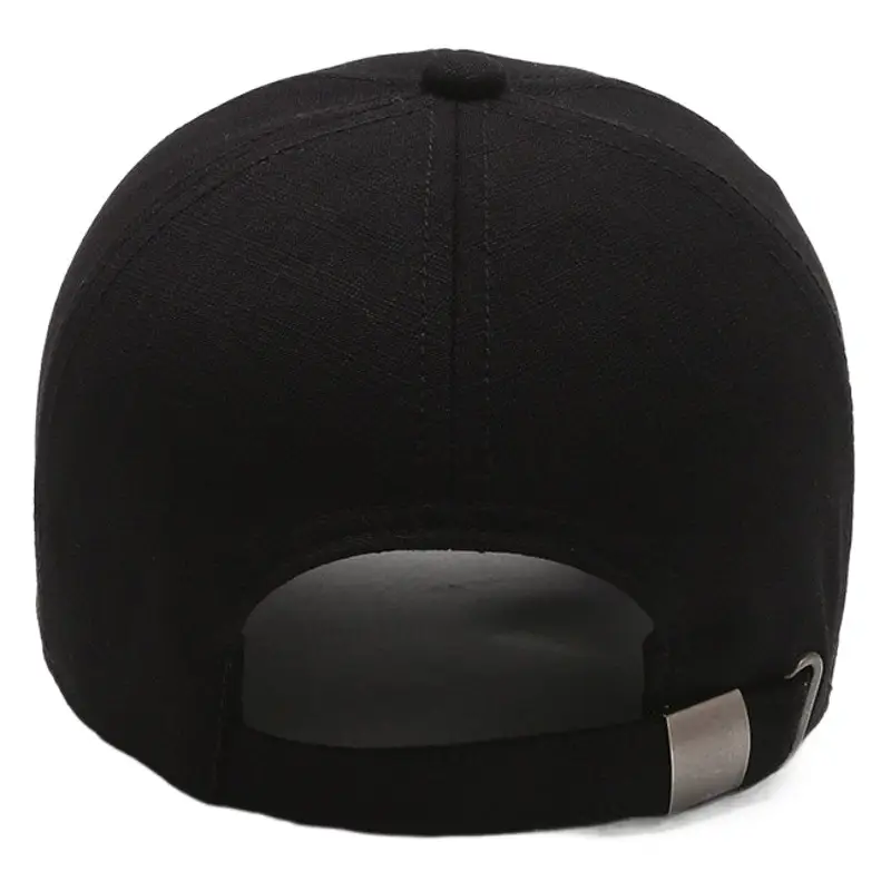 Men's Grey Baseball Cap with Adjustable Strap