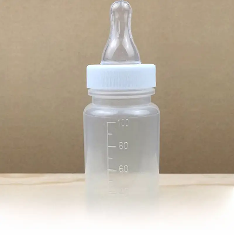 Disposable newborn baby PP bottle food grade breast milk nipple has been cleaned and sterilized independently packaged and unpacked for use