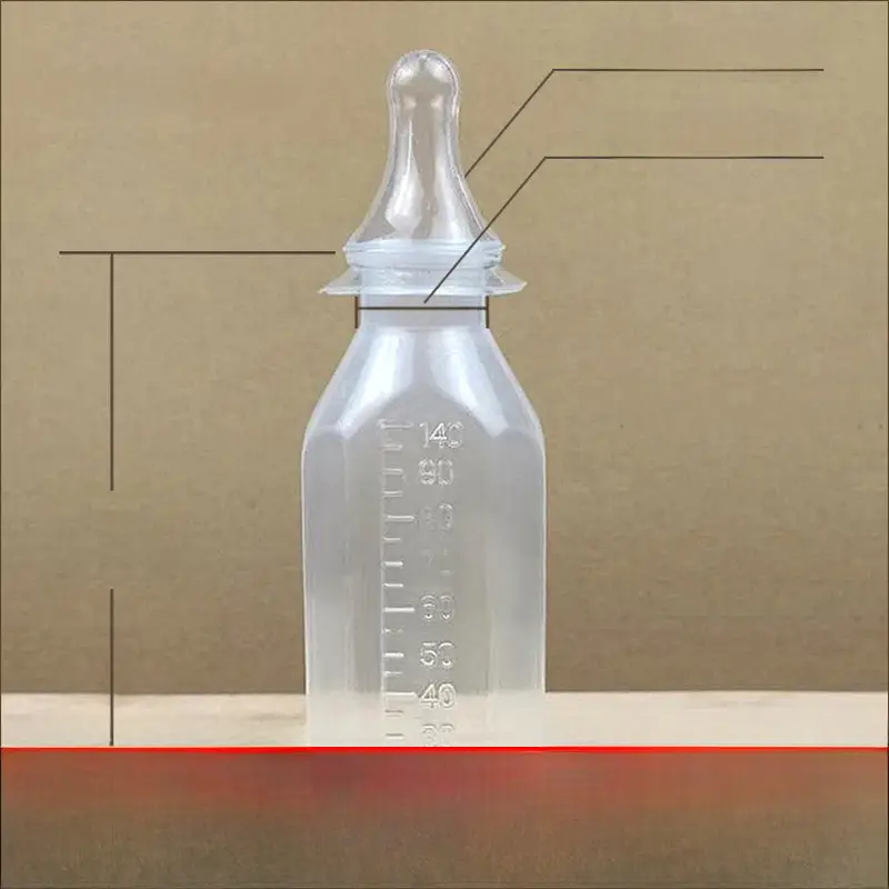 Disposable newborn baby PP bottle food grade breast milk nipple has been cleaned and sterilized independently packaged and unpacked for use