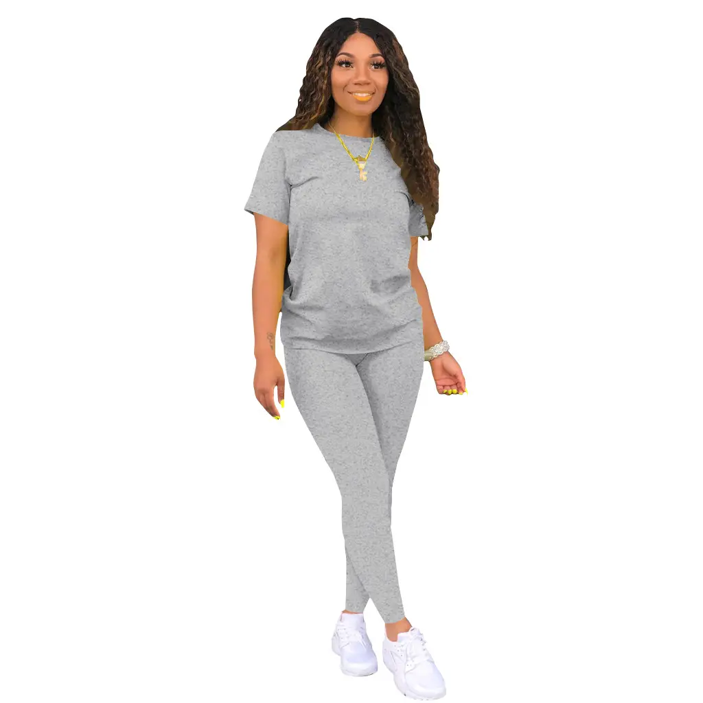Yellow 2-Piece Casual Set for Women Solid Color — feature 12
