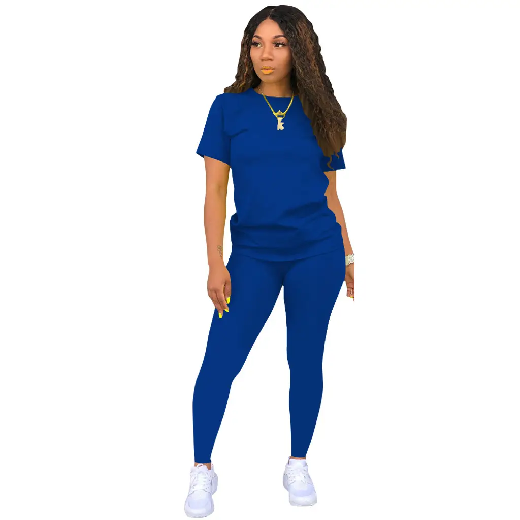 Yellow 2-Piece Casual Set for Women Solid Color — feature 8