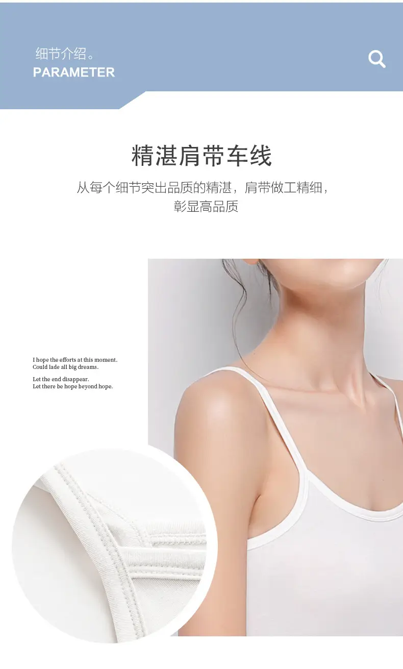 Women Gray Camisole Mid Length Summer Anti Exposure Long Skirt Bottom — feature 26