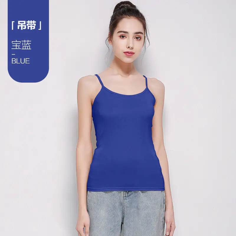 Women Gray Camisole Mid Length Summer Anti Exposure Long Skirt Bottom