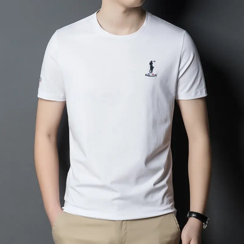 Famous Mouse Men White Short Sleeve Round Neck T-Shirt - Image 3
