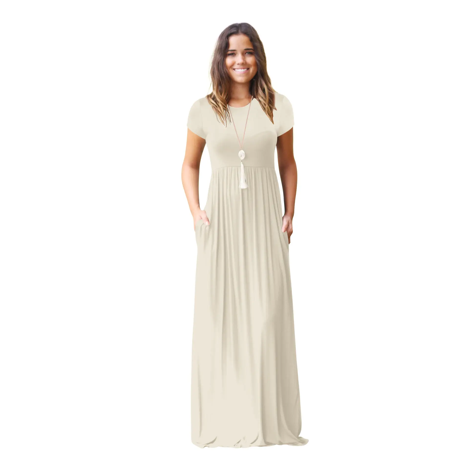 Blue Long Sleeve Long Pants Casual Dress for Women - Image 4