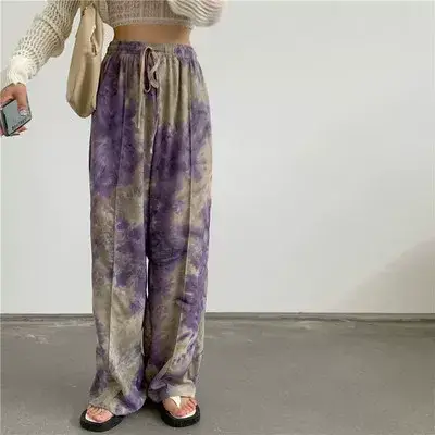 Women Tie Dye Loose Leg Pants Summer 2021 — feature 20