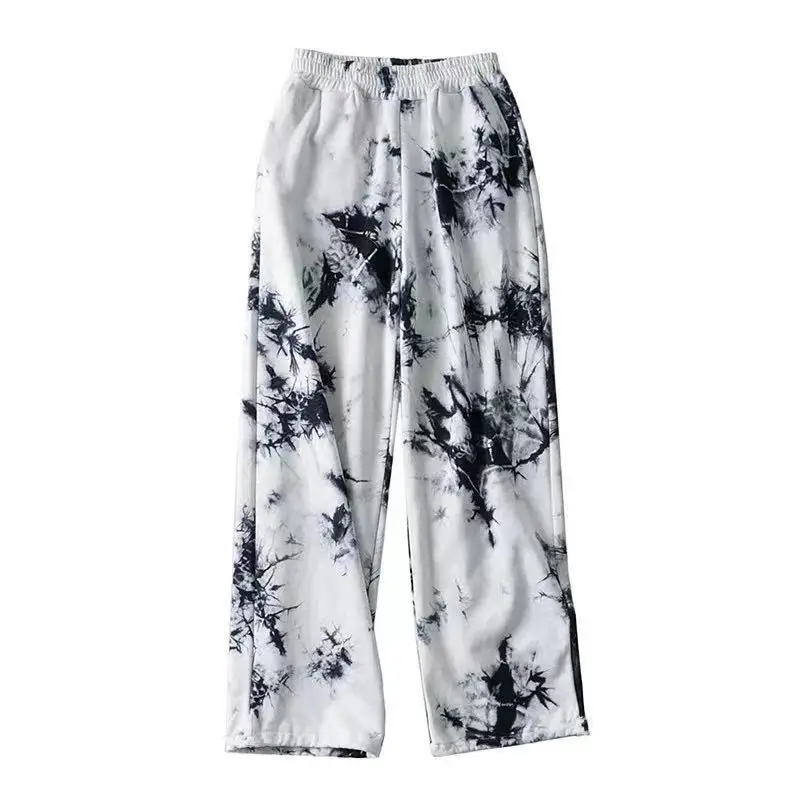 Women Tie Dye Loose Leg Pants Summer 2021 - Image 14