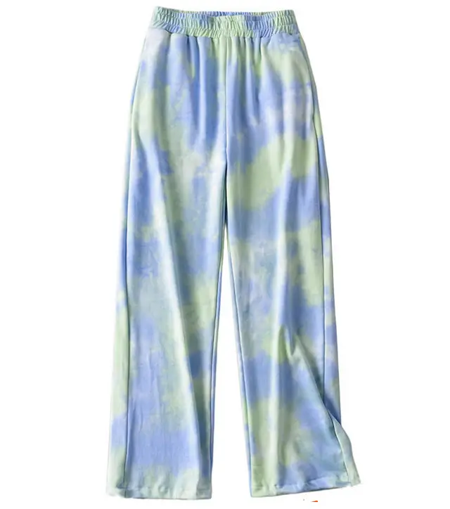 Women Tie Dye Loose Leg Pants Summer 2021 - Image 5