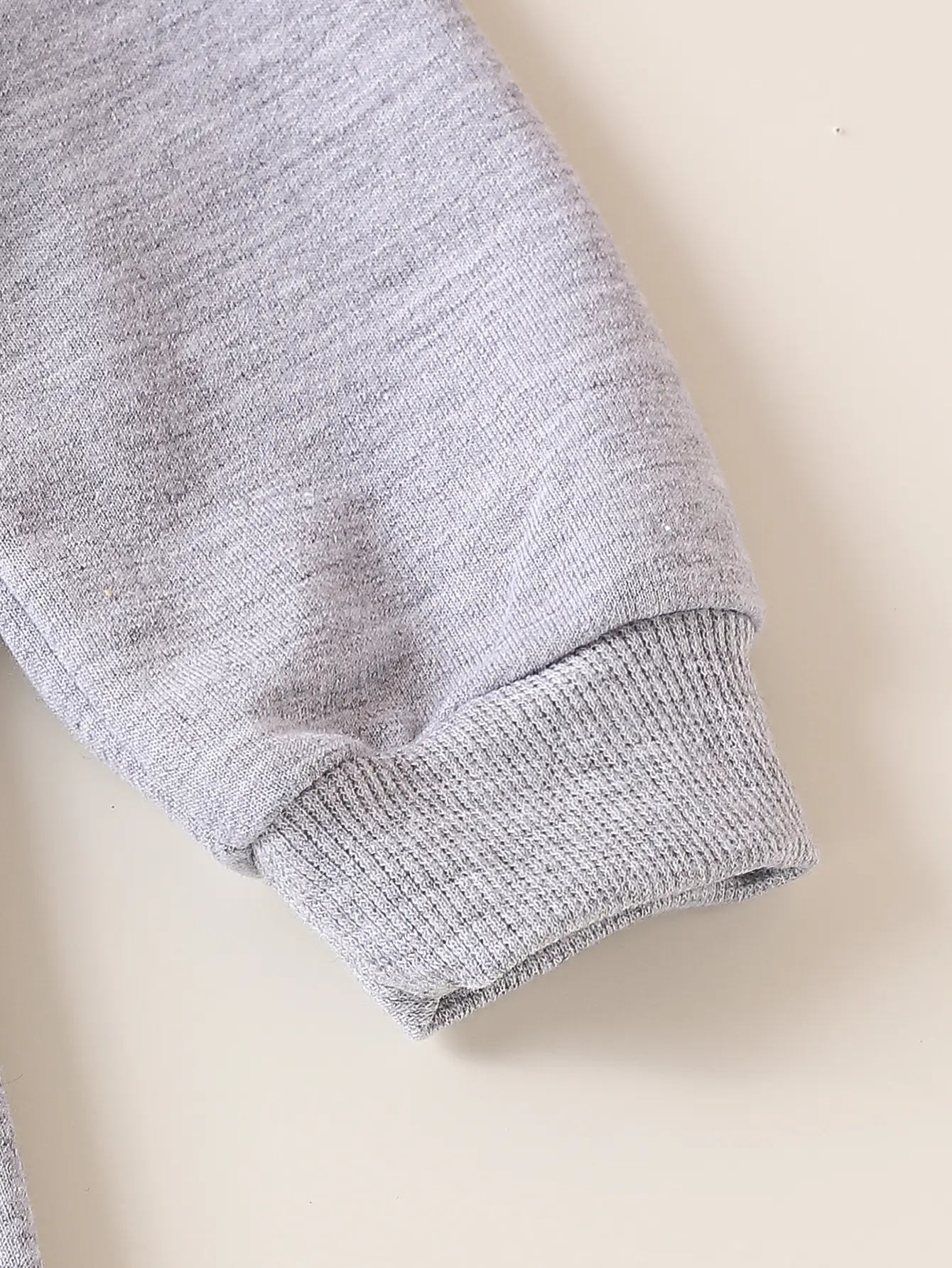 Gray Textured Long Sleeve Clothing for Men — feature 3