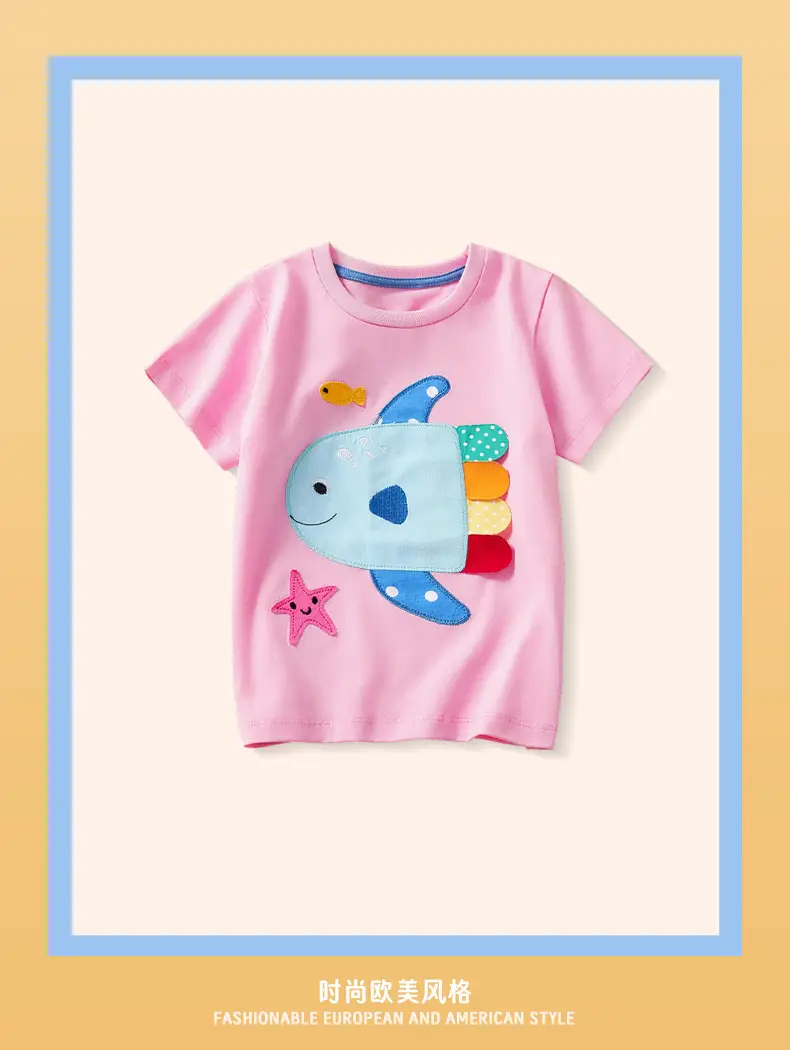Pink Short Sleeve T-Shirt for Girls 2025 — feature 3