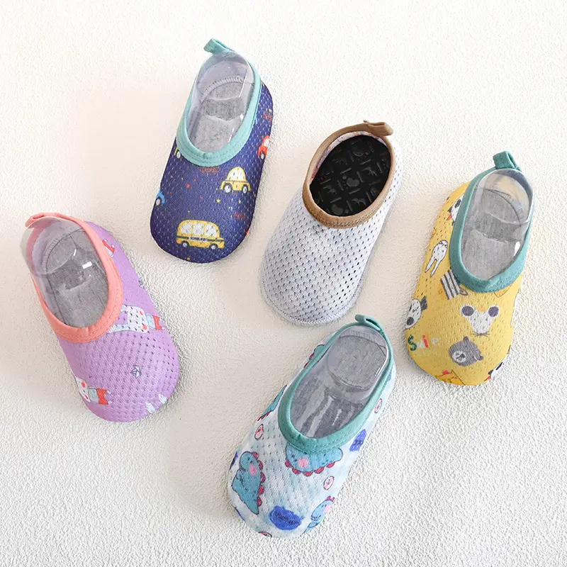 Baby Walking Shoes Soft Purple Non-Slip Floor Socks - Image 10