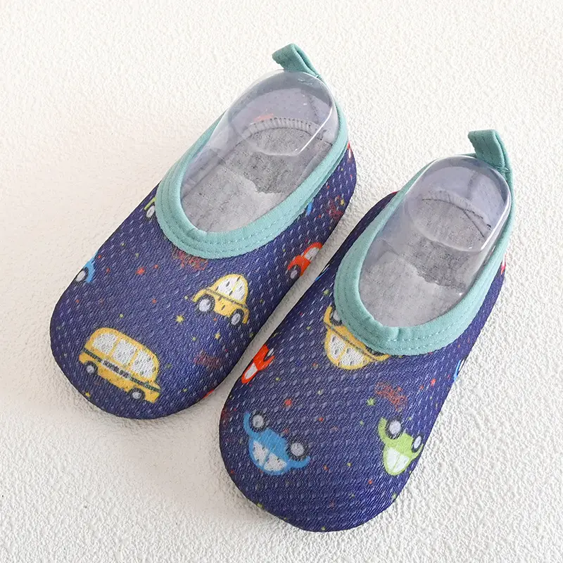 Baby Walking Shoes Soft Purple Non-Slip Floor Socks - Image 2