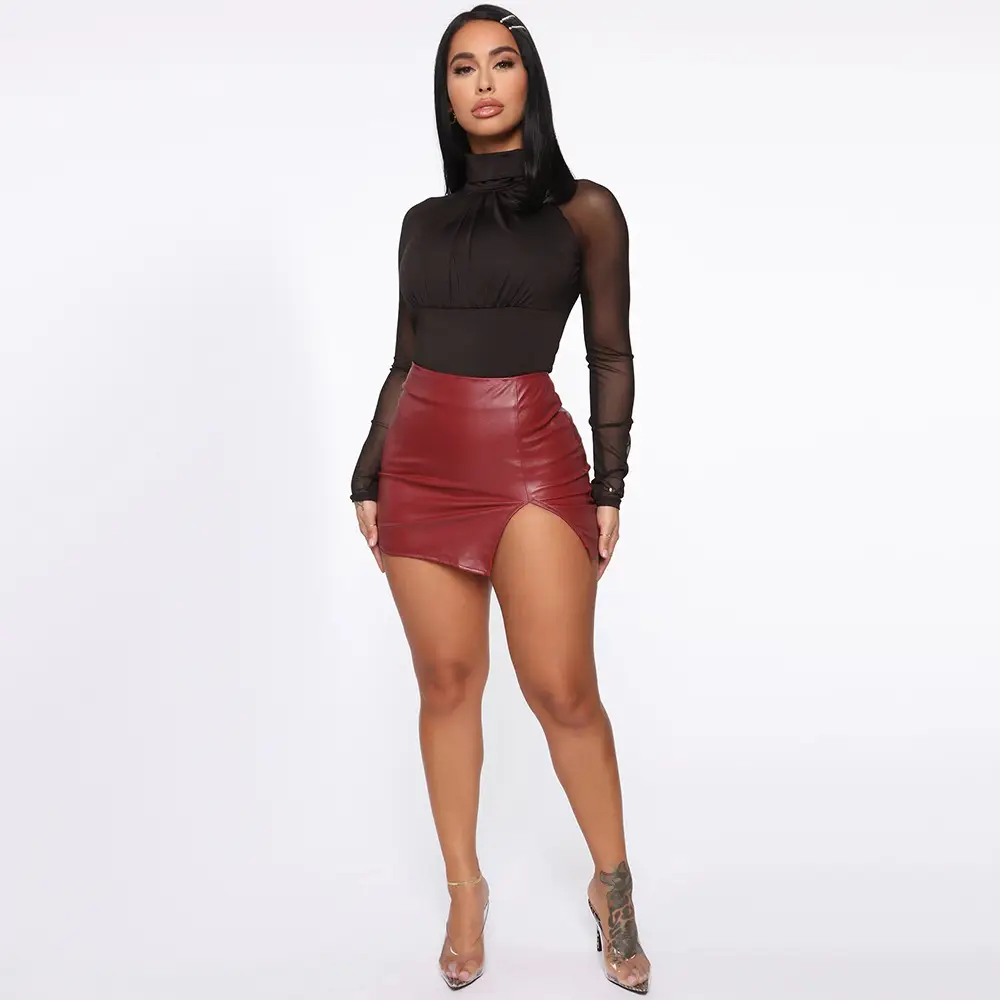 AliExpress Sexy Cross-Border Hip Skirt with Zipper - Image 35