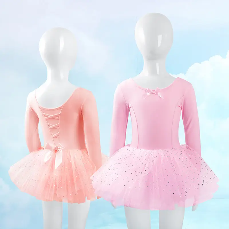 Pink Tulle Tunic with Sparkle Belt for Girls - Image 8