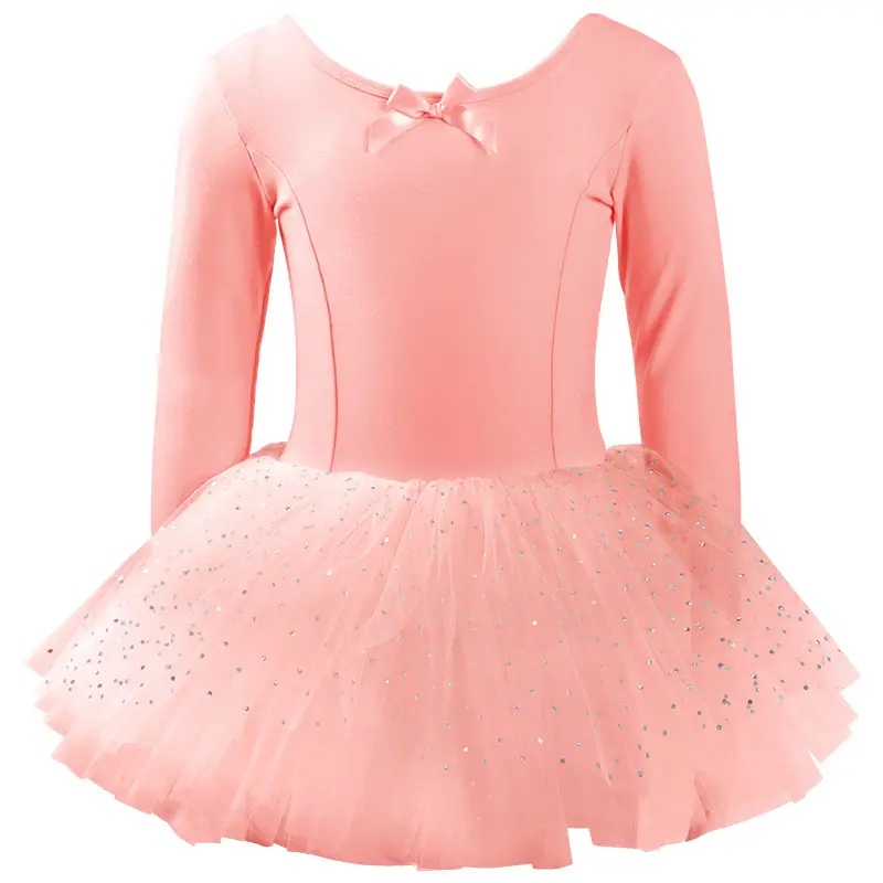Pink Tulle Tunic with Sparkle Belt for Girls - Image 11