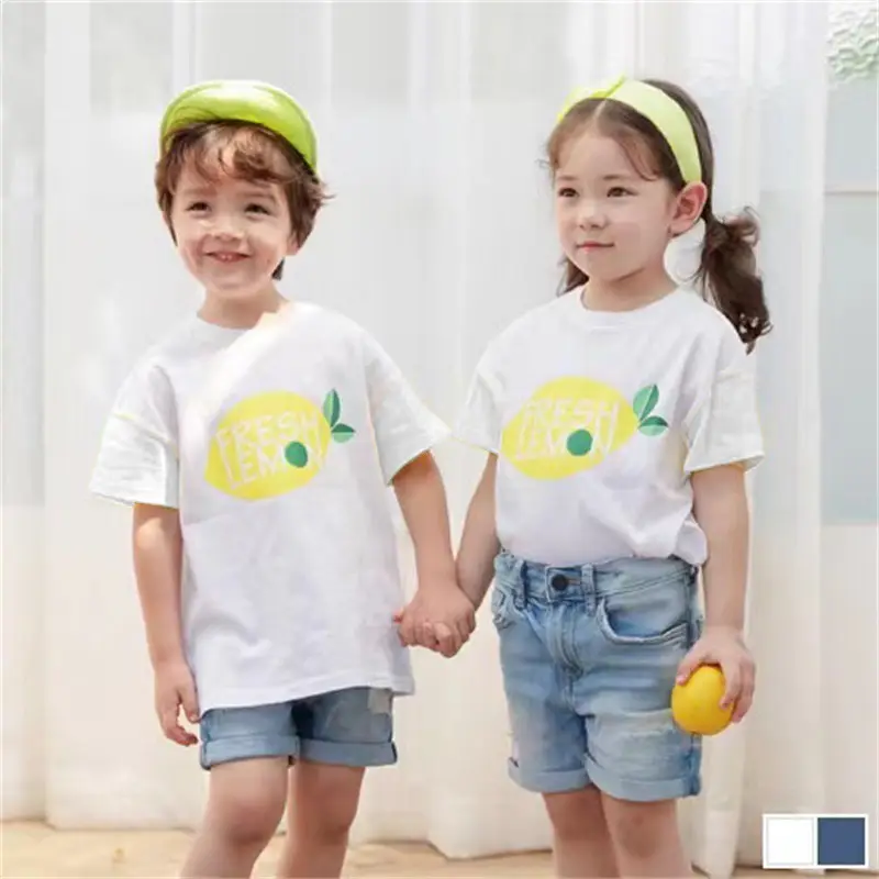 Family T-Shirt Set for Kids 2025 Summer English Short Sleeve — feature 14