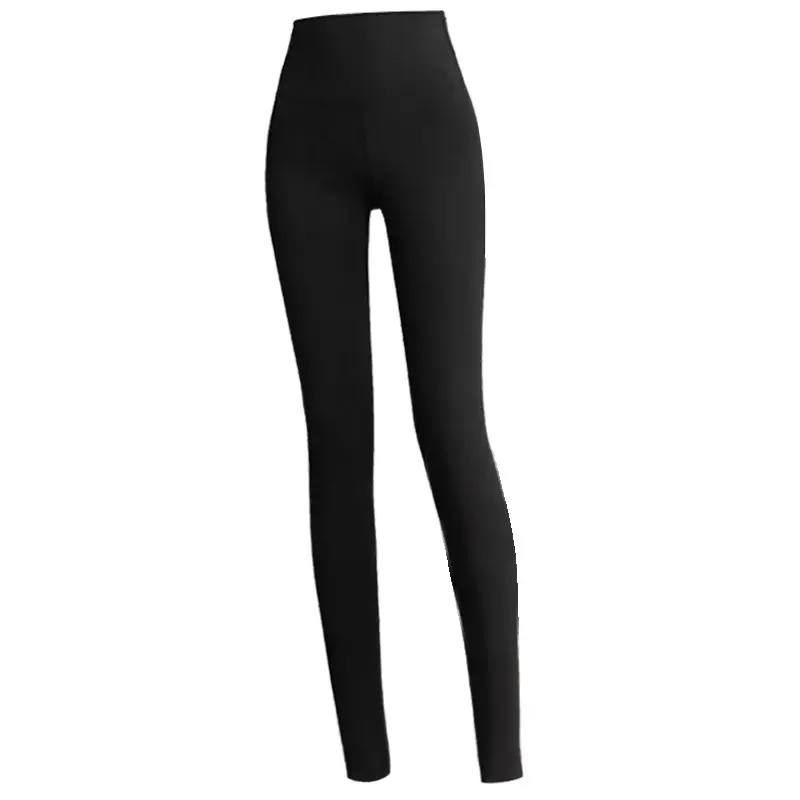 Korean Style Black Hip-Lifting Yoga Leggings