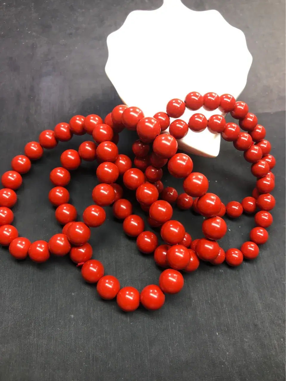 Natural Red Cinnabar Bracelet 80% Factory Direct - Image 3